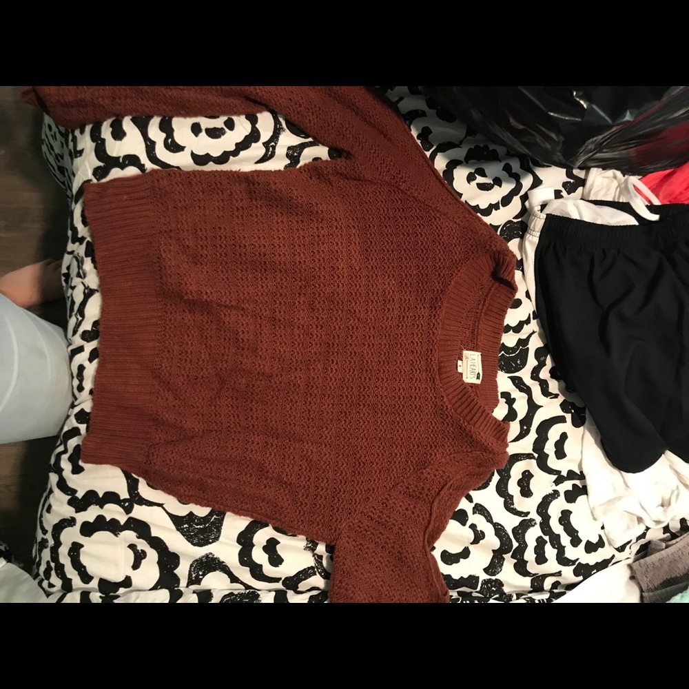 Burnt orange PACSUN sweater
